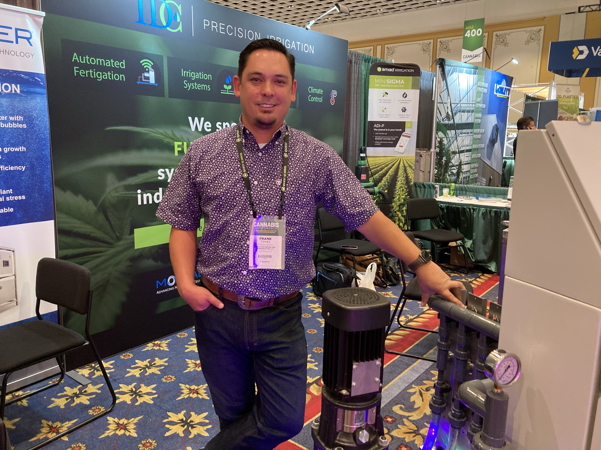 Frank Toves IDC Precision Irrigation